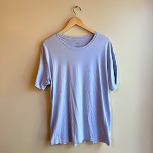 2-Pack Stafford Short Sleeve T-Shirts: Black & Light Blue Large L